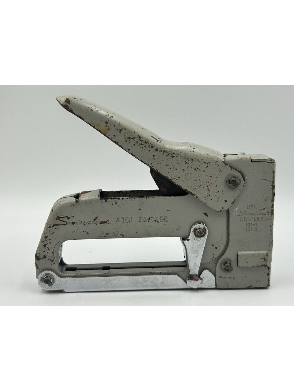 Vintage Swingline #101 Tacker Staple Gun Heavy Duty Made USA Industrial Tool